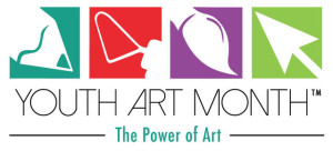 Youth Art Month Logo