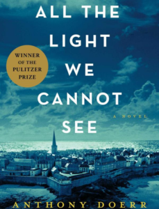 Book Cover, All The Light We Cannot See