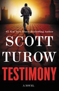 Book Cover, "Scott Turow, Testimony"
