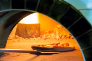 Picture of Pizza in wood burning oven