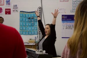 Megan Clark's music lessons teach more than how to sing. Photo by Gina Harrison.