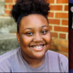 Triptych of photos of Sanaiya