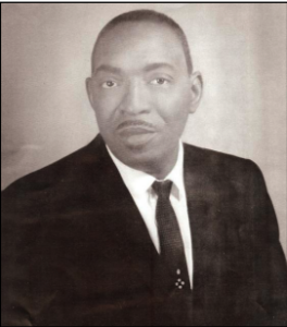 Photograph of Edgar Bland, Chatham County's first Black sheriff's deputy.