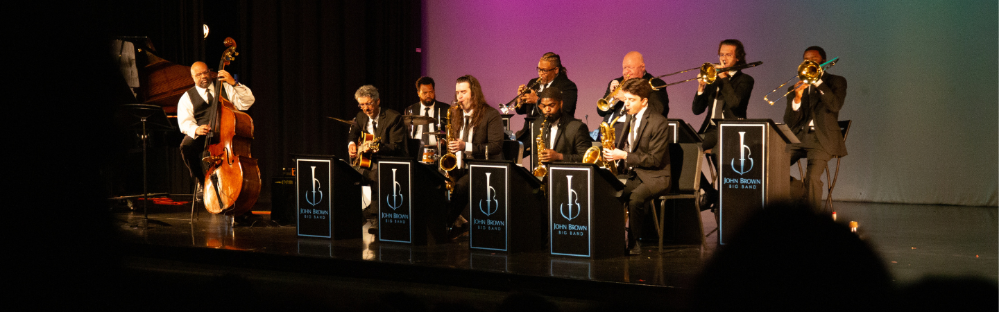 All That Jazz, and Then Some!: John’s Brown Little Big Band at Northwood and Seaford High Schools